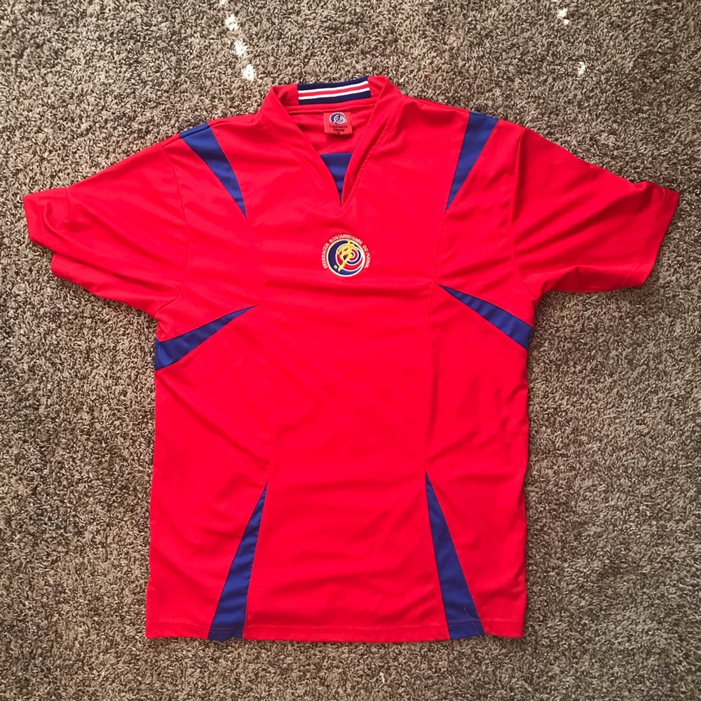 Vintage Costa Rica Soccer Jersey
